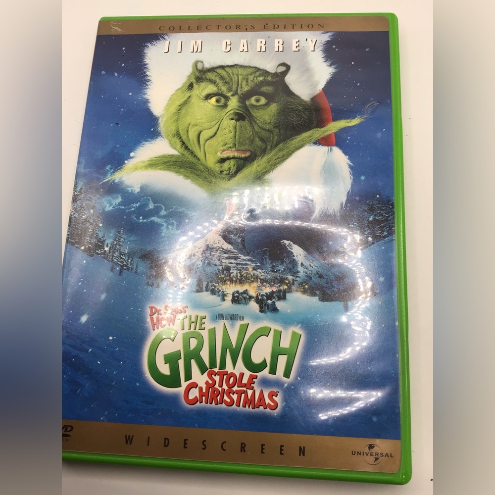 Kids dvd movie Dr. Seuss How The Grinch Stole Christmas Movie